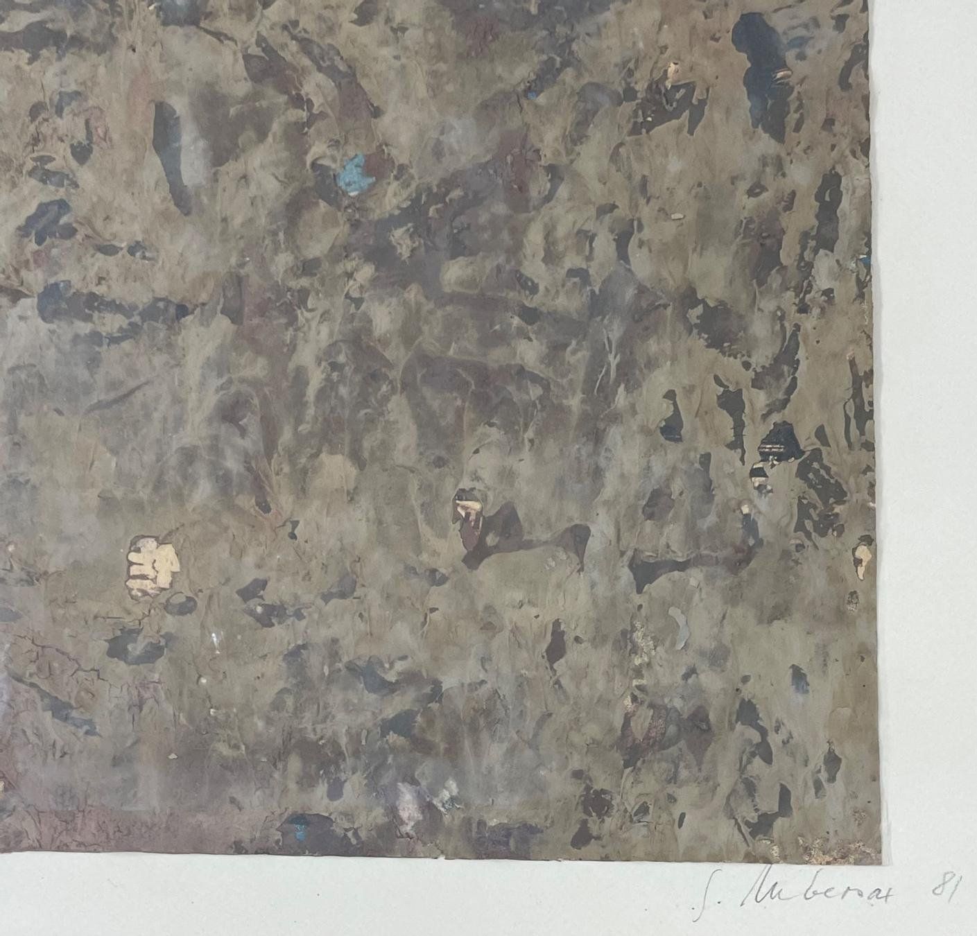 Dipinti: Gilbert Uebersax (1941) Gemischte Medien – Usato da Basel venduto da Kaffee_und_Kunst 4